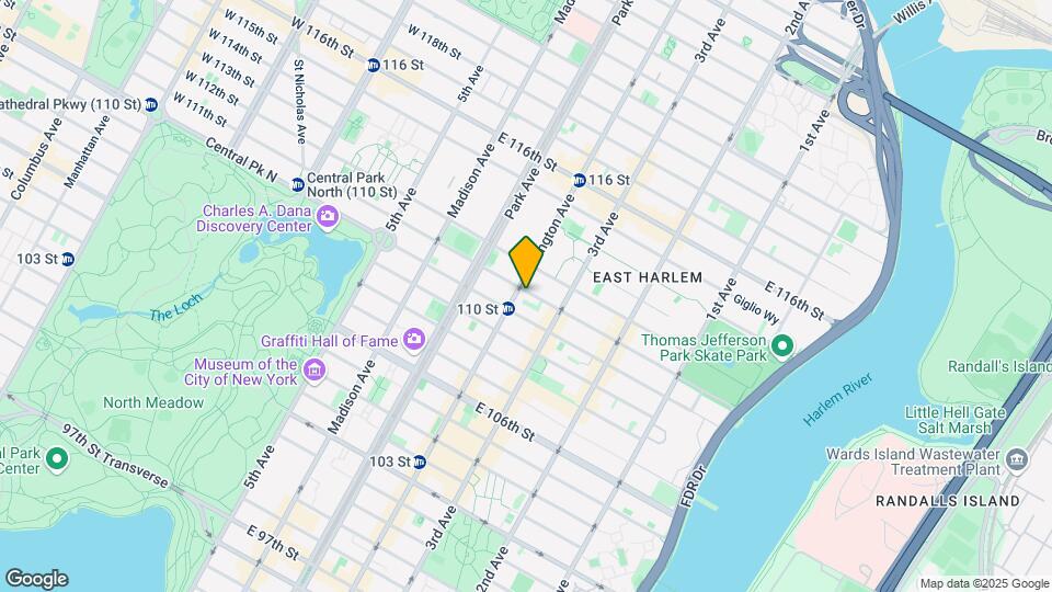 158 E 111th St Map and Location Details