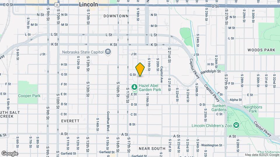 814 S 18th St Map and Location Details