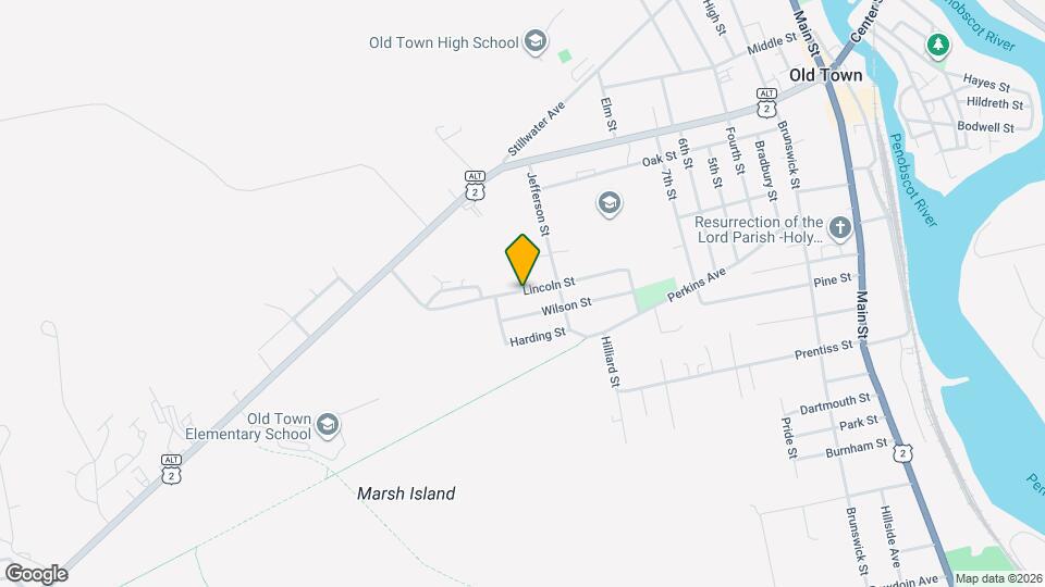 124 Lincoln St Map and Location Details