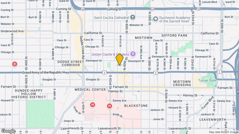 119 N 41st St Map and Location Details