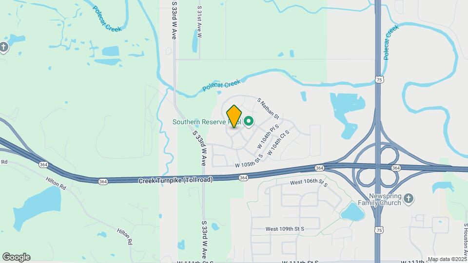 4019 W 103rd Ct S Map and Location Details