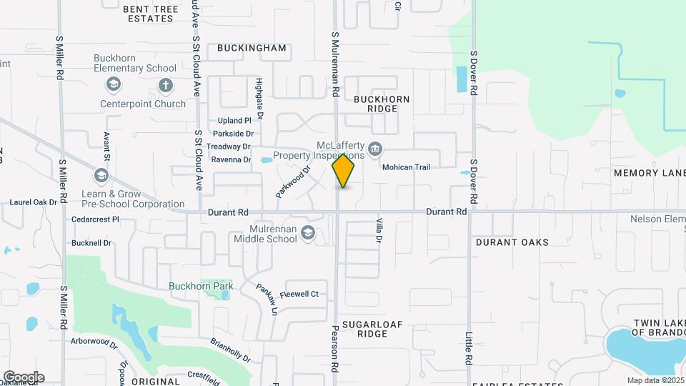 2219 Misty Ridge Ln Map and Location Details
