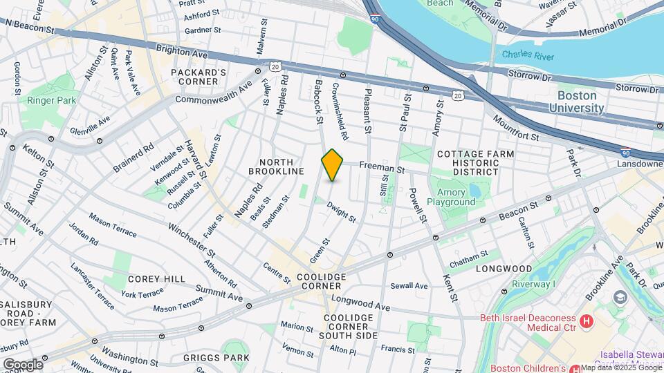 20 Stetson St Map and Location Details