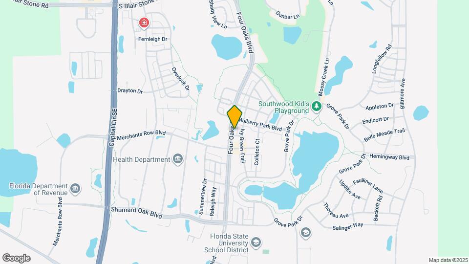 3991 Four Oaks Blvd Map and Location Details