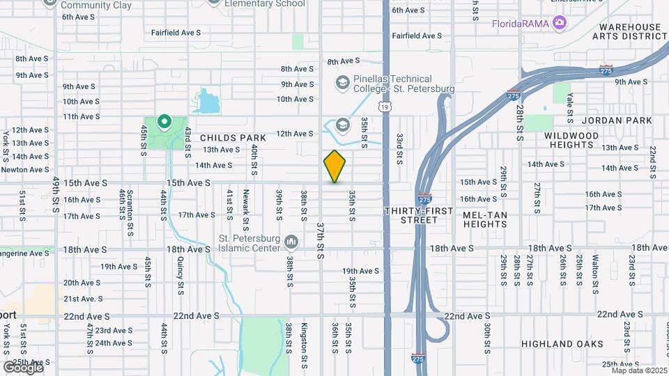 3610 15th Ave S Map and Location Details