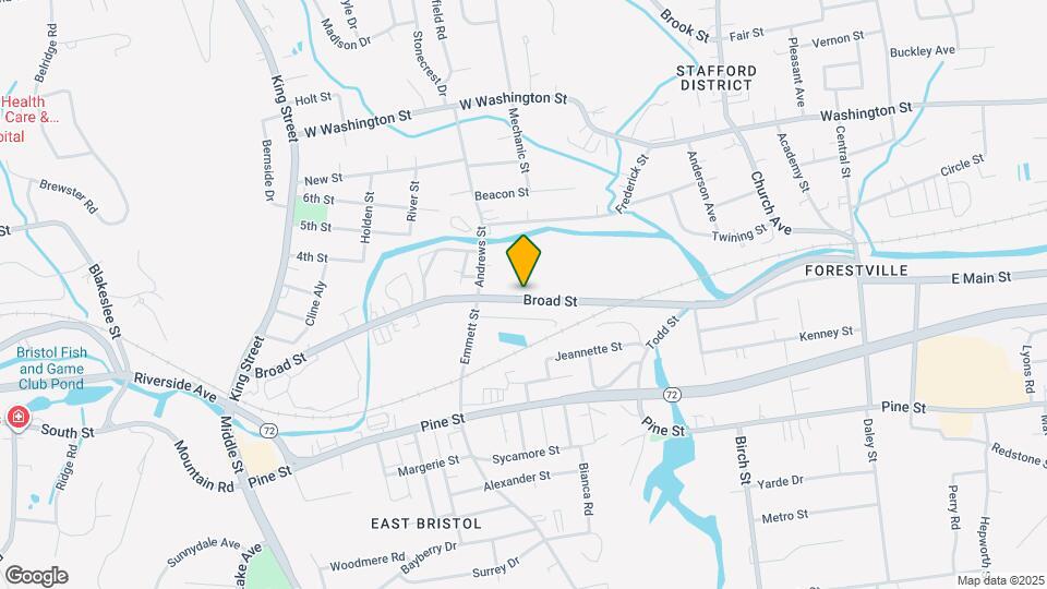 374 Broad St Mapa y Detalles de la Ubicación