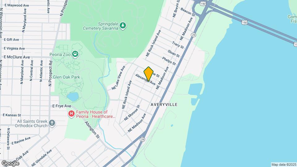 601 Alexander Ave Map and Location Details