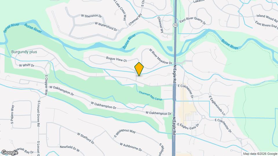 2412 S Marypost Ave Map and Location Details