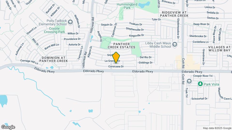 11450 Corsicana Dr Mapa y Detalles de la Ubicación
