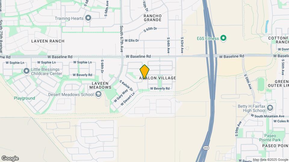 7817 S 65th Ln Map and Location Details