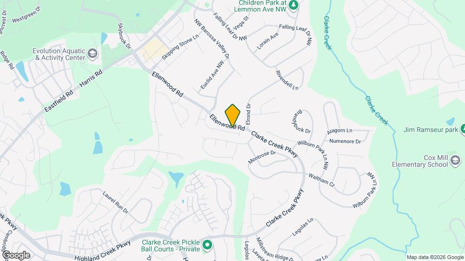 10414 Dalton Woods Ct NW Map and Location Details
