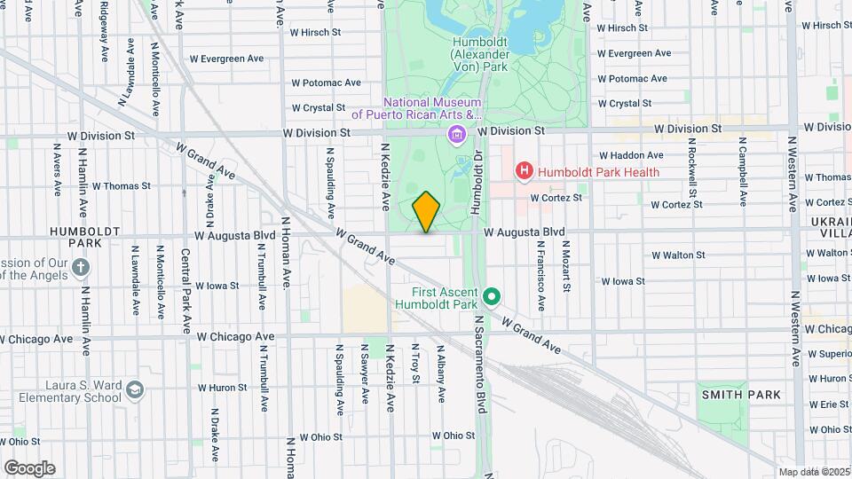 3109 W Augusta Blvd Map and Location Details