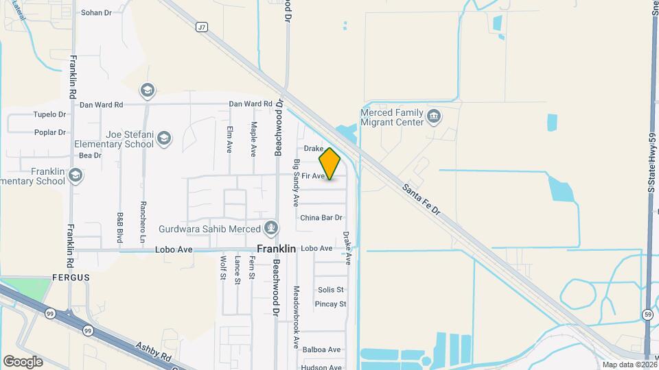 2106 Little Sandy Dr Map and Location Details