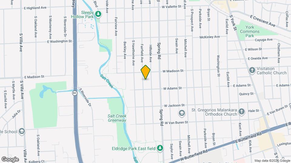 803 Fairfield Ave Mapa y Detalles de la Ubicación