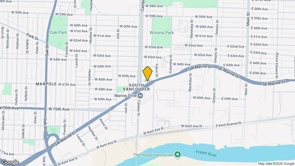 455-2455 SW Marine Dr Map and Location Details