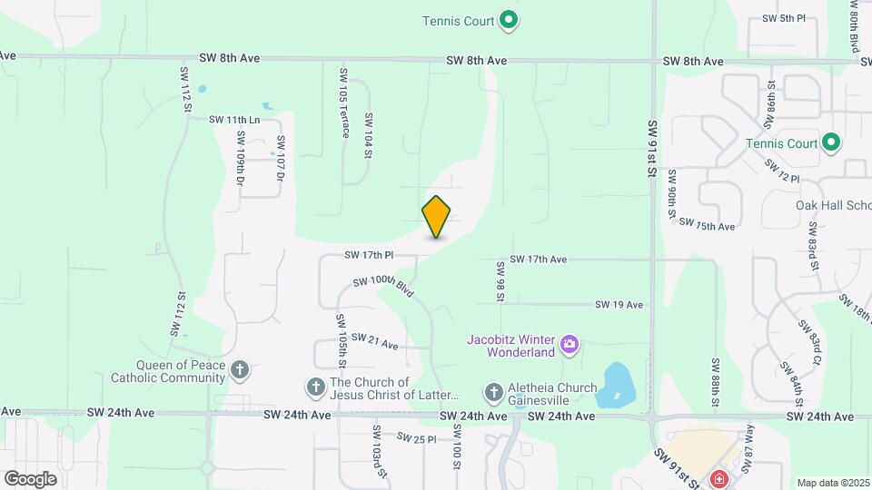 10104 SW 17th Pl Map and Location Details