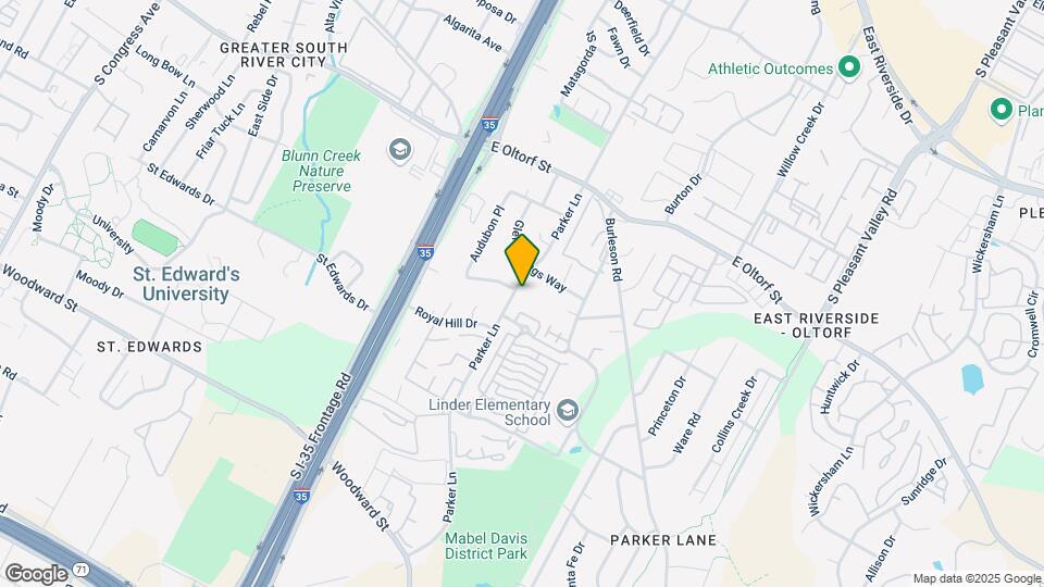 2607 Parker Ln-Unit -A Map and Location Details