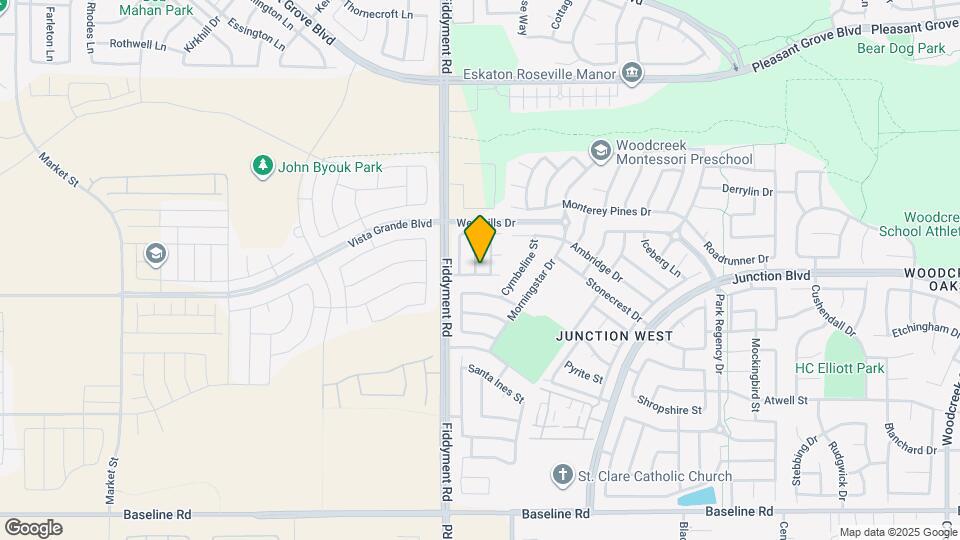 1800 Broad Stripes Way Map and Location Details