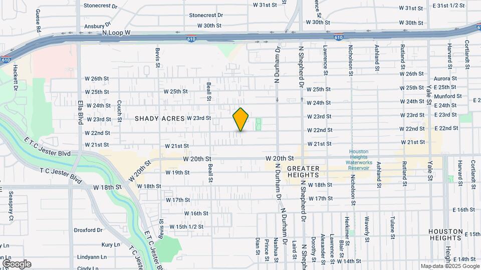 930 W 22nd St Map and Location Details