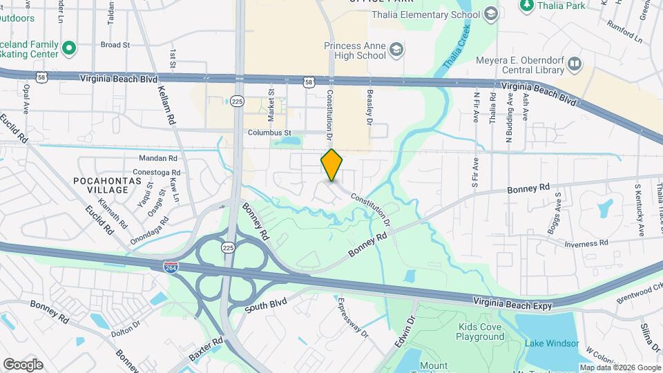 4536 Genoa Cir Map and Location Details