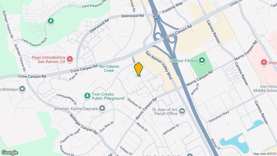 2551 Twin Creeks Dr Map and Location Details