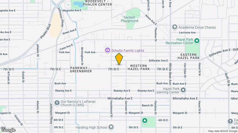 1571 7th St E Mapa y Detalles de la Ubicación