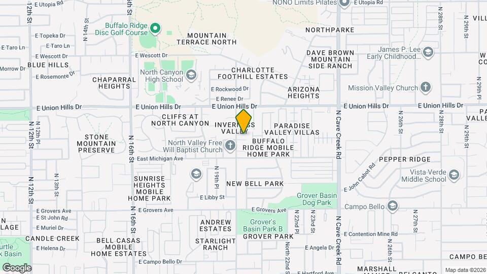 2016 E Bluefield Ave Map and Location Details