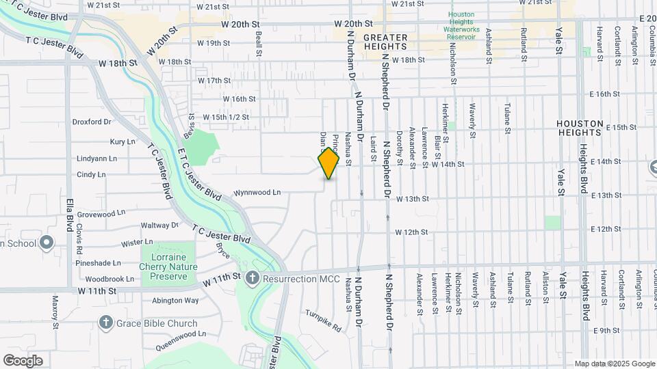 1322 Dian St Map and Location Details