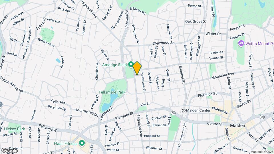 537 Highland Ave, Unit 12 Map and Location Details