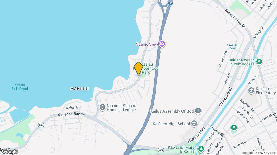44-513 Kaneohe Bay Dr Map and Location Details