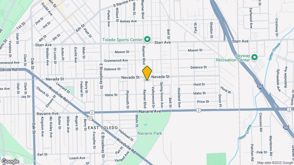 621 Raymer Blvd Map and Location Details