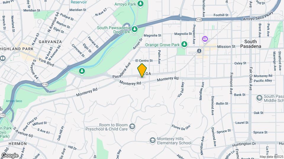 400 Monterey Rd Mapa y Detalles de la Ubicación