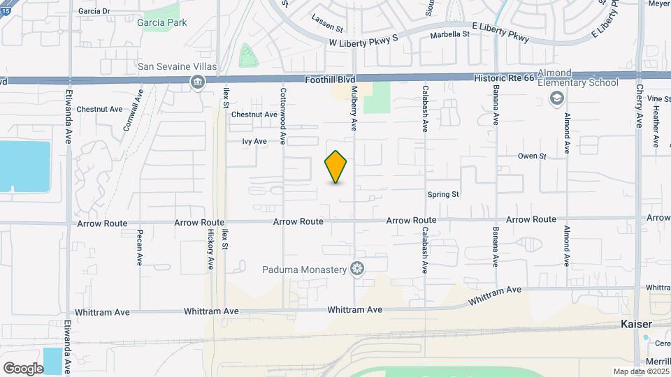 8410 Mulberry Ave Map and Location Details