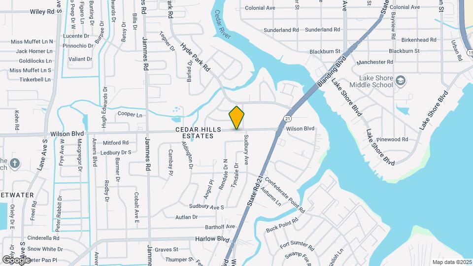 6026 Wilson Blvd Map and Location Details