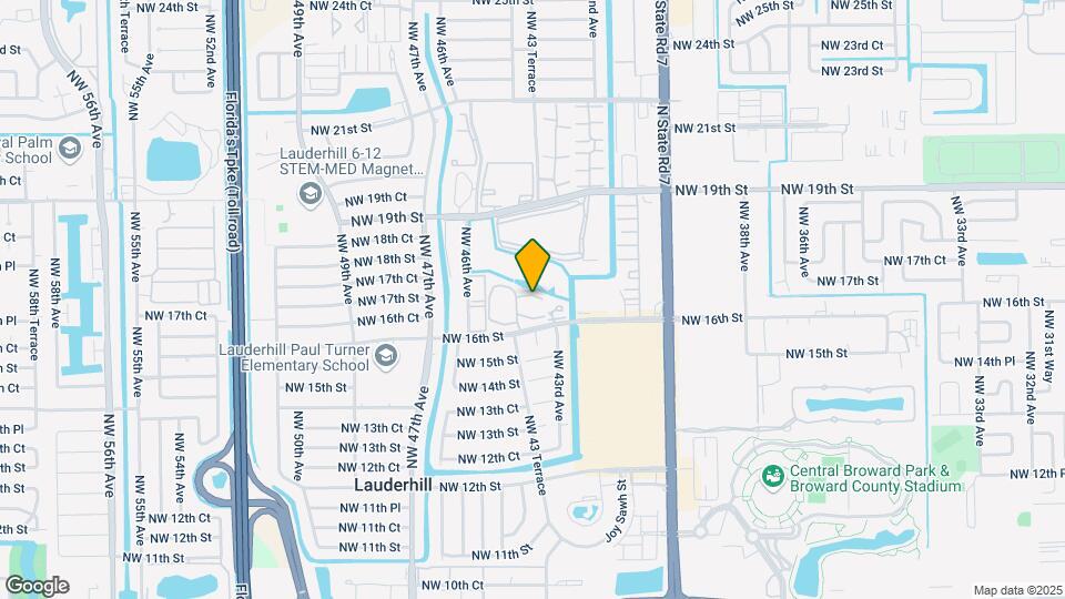 4321 NW 16th St Map and Location Details