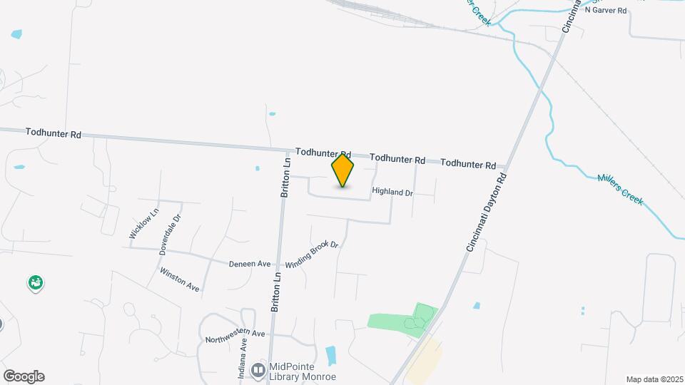 150 Brittony Woods Dr Map and Location Details