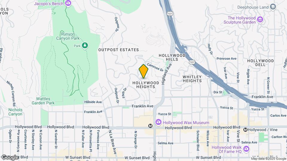 2010 Hillcrest Rd Mapa y Detalles de la Ubicación