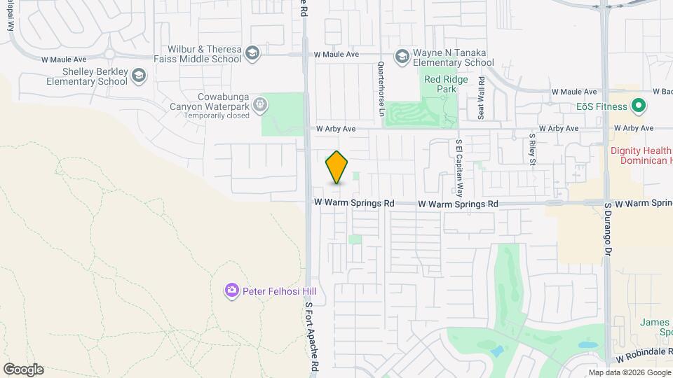 9316 Pyrope Ct Map and Location Details