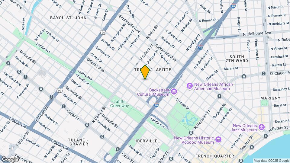 910-912 N Prieur St Map and Location Details
