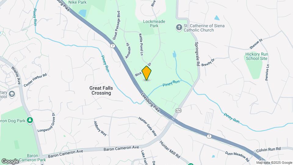 10803 Piney Pond Dr Map and Location Details