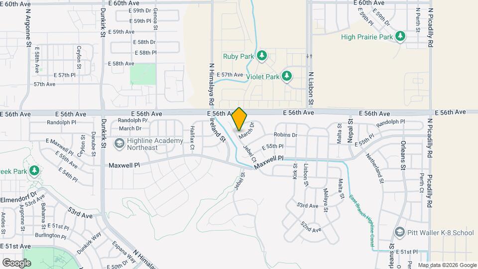 20459 March Dr Map and Location Details