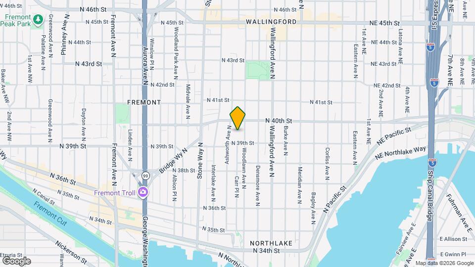 1513 N Dorothy Pl Mapa y Detalles de la Ubicación