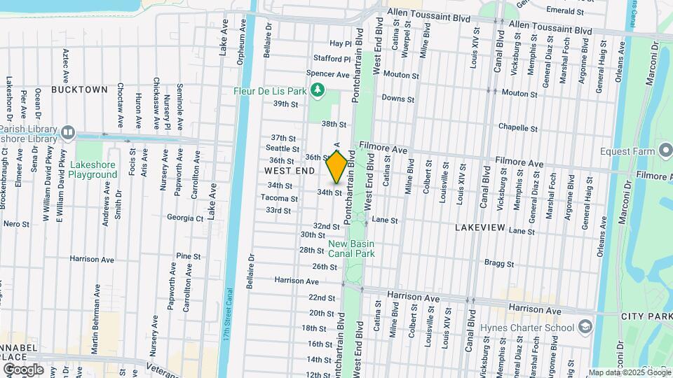 129 34th St, Unit 127 Map and Location Details