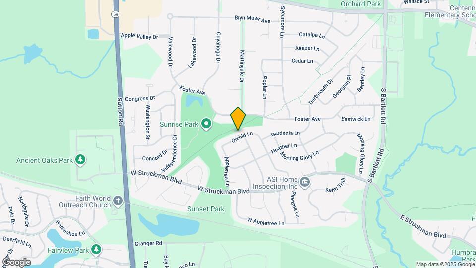 780 Orchid Ln Map and Location Details