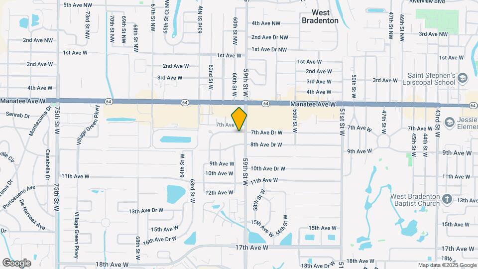 5911 7th Ave Dr W Map and Location Details