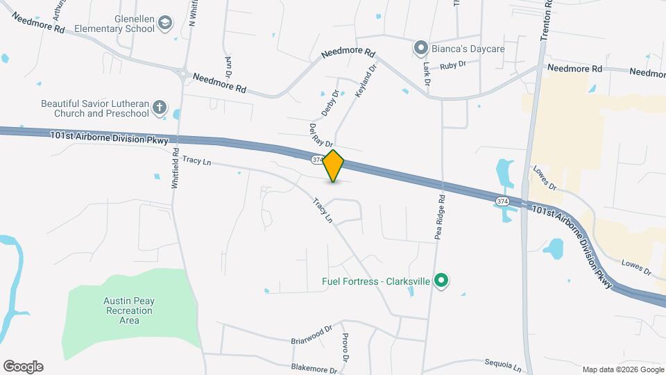 784 Cherrybark Ln Map and Location Details