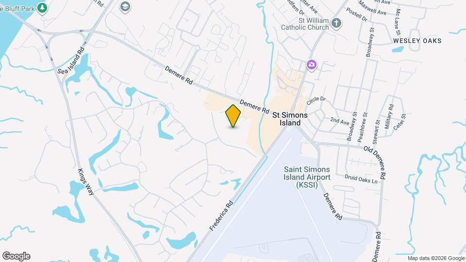 2506 Demere Rd Map and Location Details