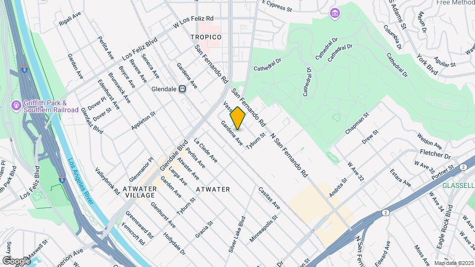 1920 Gardena Ave Map and Location Details