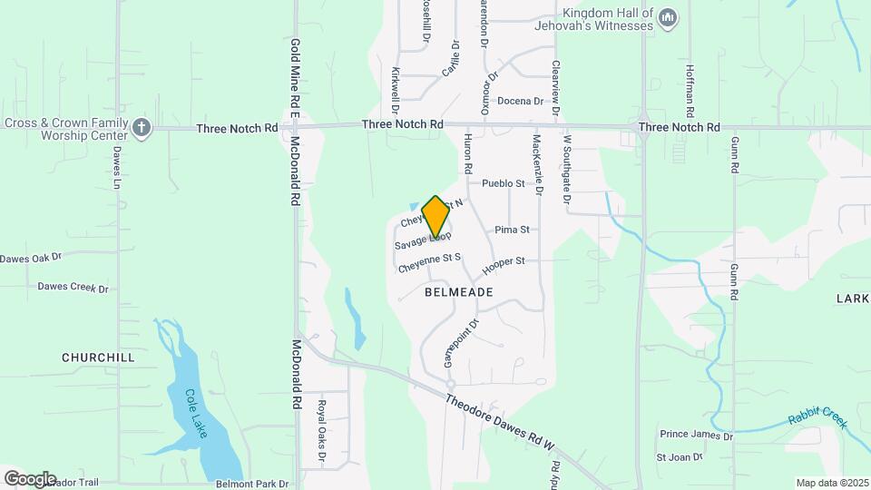 8195 Savage Loop Map and Location Details