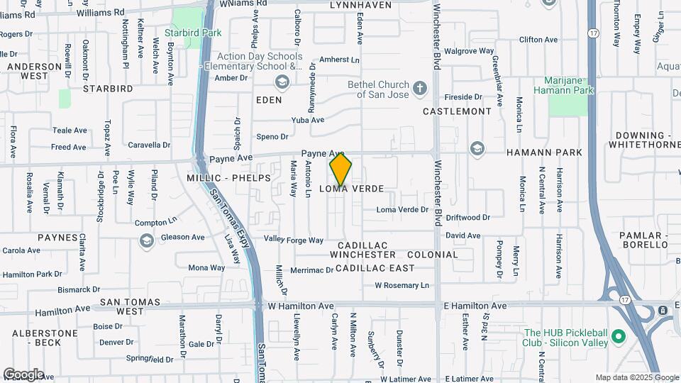 1369 Lexington Dr Mapa y Detalles de la Ubicación